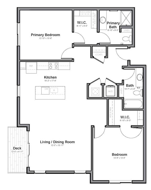 Travertine floor plan