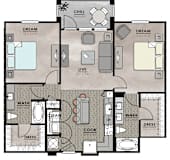 B1without LVT throughout at Harrison Apartments, Florida, 34243