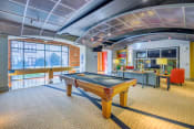 Thumbnail 7 of 12 - Lofts at Lakeview Apartments - Clubhouse with billiards table