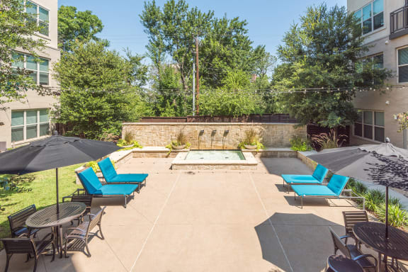 AVANT on Market Center - One of five distinct courtyards on the property