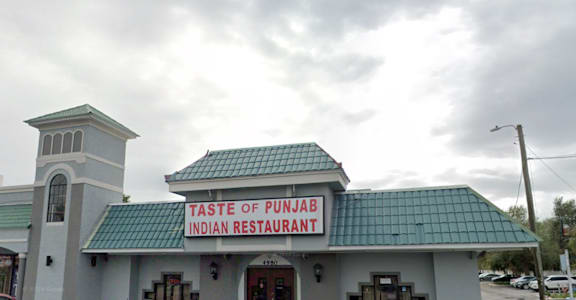 A restaurant named Taste of Punjab Indian Restaurant. at The Teale, Kissimmee, FL, 34746