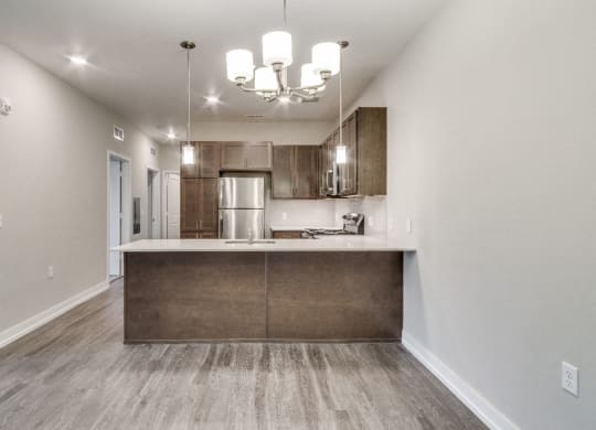 Kitchen and Dining Area (Laurel) at Village Place Apartments, Romeoville, 60446