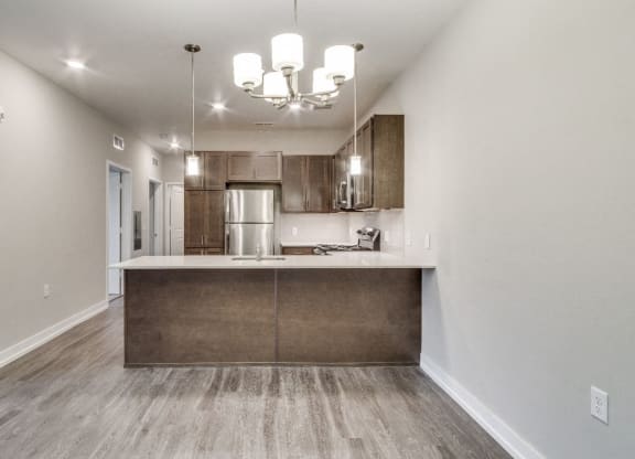 Kitchen and Dining Area (Laurel) at Village Place Apartments, Romeoville, 60446