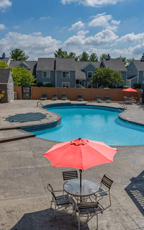 Pool side at Normandy Club, Centerville