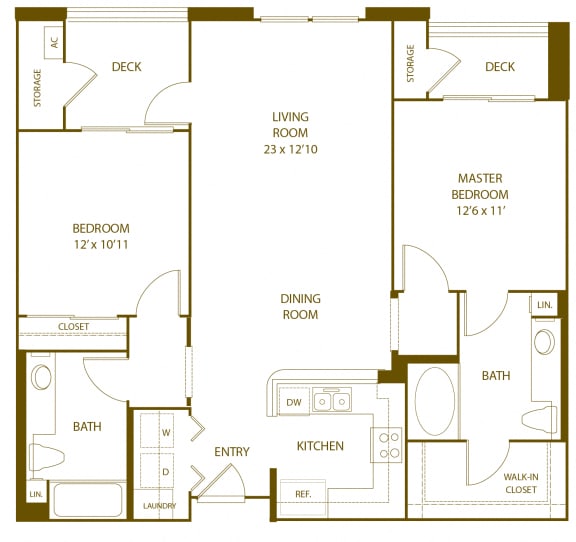 Residence 5 -  at The Promenade Rio Vista, San Diego, CA