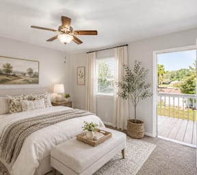 the preserve at ballantyne commons apartment kitchen with stainless steel appliances at The Groves, North Carolina
