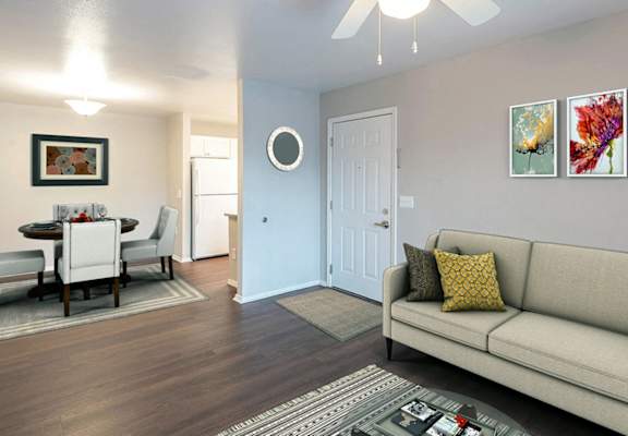 Dominium_Dawnville Meadows_Living Room Example