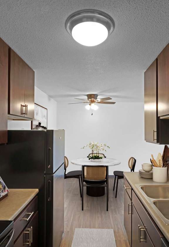 Spacious Kitchen at Brooklyn Crossing Apartments, Brooklyn Center