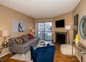 Thumbnail 8 of 37 - Living Room at Apres Apartments in Aurora, CO
