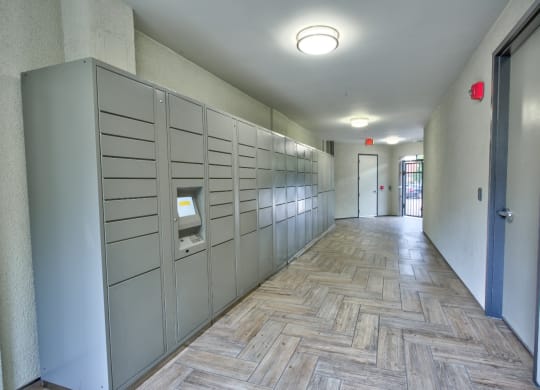 Package receiving at Accent apartments, California, 90066