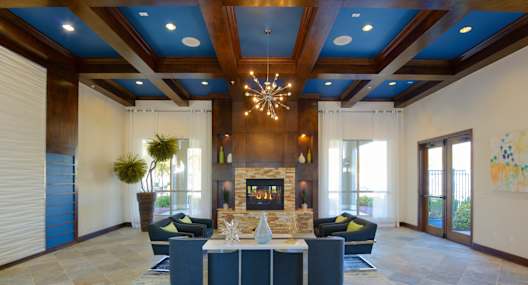Lounge area at Azure Apartment Homes