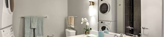 Full Sized Washer/Dryer In Unit at Mural, Seattle, WA 98116