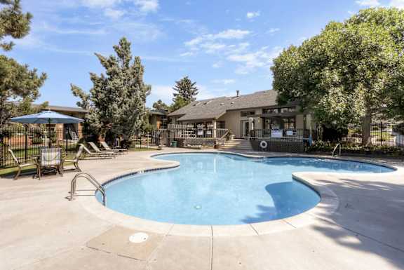 Greentree Village Exterior Swimming Pool in Denver, CO
