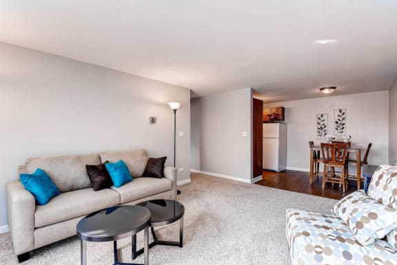 Living Room at Peak 54