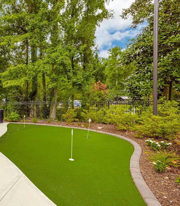 Small Golf Court at Forest Hills Racquet Club, Augusta, Georgia