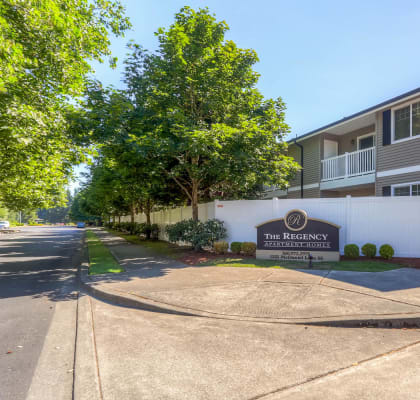 Apartment Building and Property at Regency Apartments in Lacey, Washington