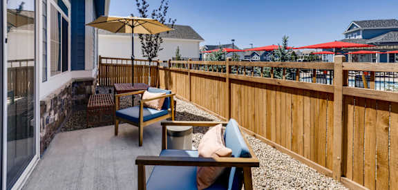 Pet-Friendly Private Backyard at Avilla Buffalo Run, Commerce City, CO 80022
