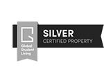 a sign that says silver certified property
