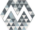 A pattern of alternating dark and light grey triangles.