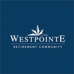a blue logo with a white cannabis leaf on it