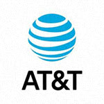 the at  t cell phone company logo