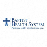 logo of the baptist health system logo