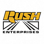 the logo of the rush entrapments company