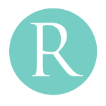 a circle with a triangle inside of it icon