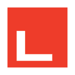 a circle with a triangle inside of it icon