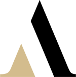 a circle with a triangle inside of it icon