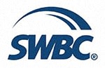 The image is a logo of SWBC.