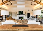 Thumbnail 10 of 22 - Renovated clubhouse lounging area at 15Seventy, Chesterfield, MO 63017
