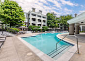 Thumbnail 30 of 30 - Extensive Resort Inspired Pool Deck at The Apartments at Tamar Meadow, Columbia, MD, 21045