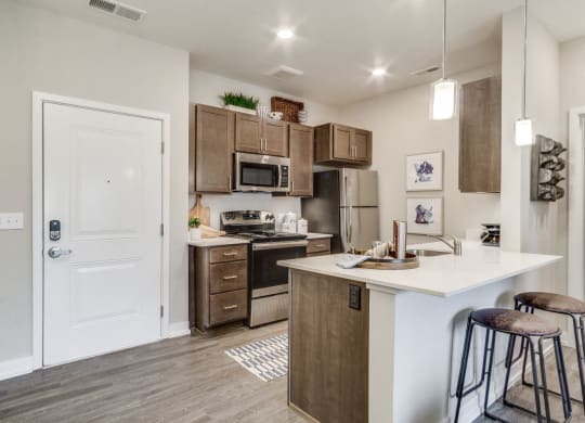 Kitchen (Cedar) at Village Place Apartments, Romeoville, 60446