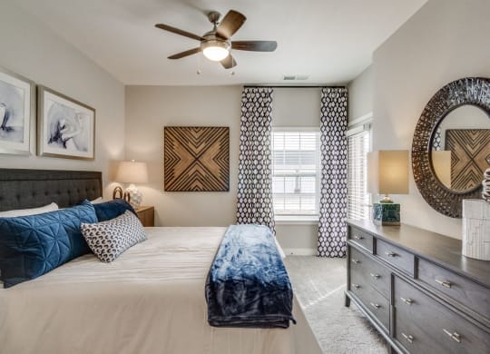 Bedroom (Cedar) at Village Place Apartments, Romeoville, 60446