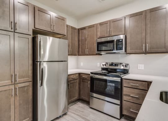 Stainless Steel Appliances (Laurel) at Village Place Apartments, Romeoville, 60446