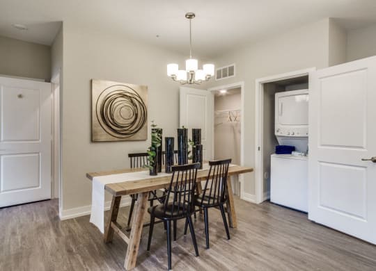 Stackable Washer & Dryer (Cedar) at Village Place Apartments, Romeoville, 60446