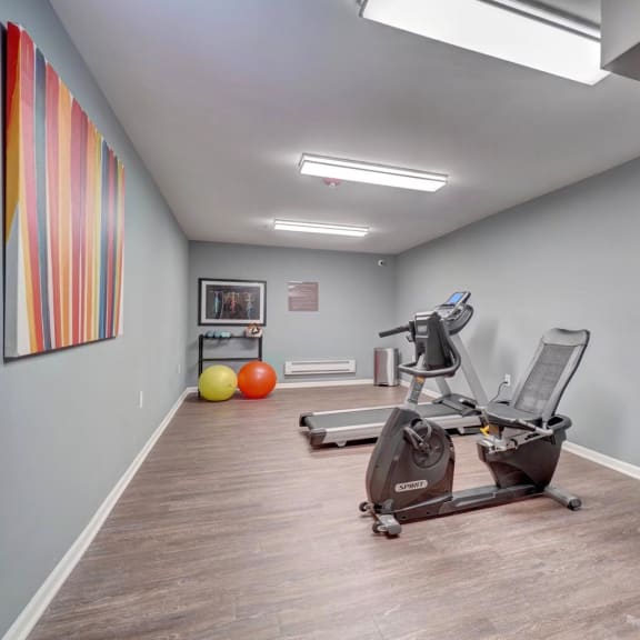 the preserve at ballantyne commons community fitness room
