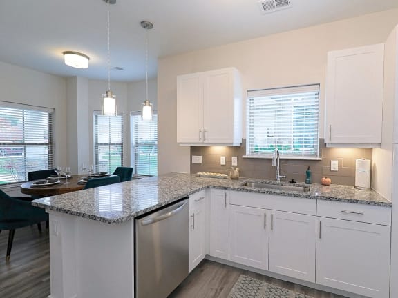 Satori Olathe Apartments in Kansas Model Kitchen
