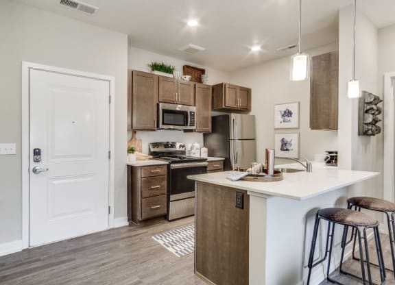 Kitchen (Cedar) at Village Place Apartments, Romeoville, 60446