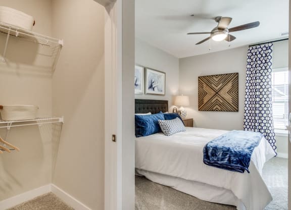 Bedroom Closet (Cedar) at Village Place Apartments, Romeoville, 60446
