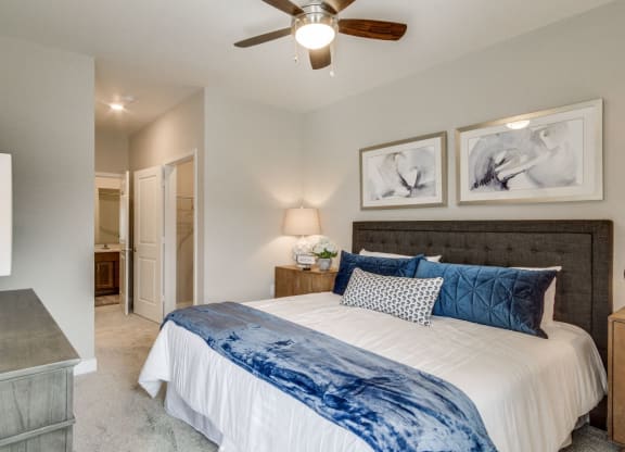 Bedroom (Cedar) at Village Place Apartments, Romeoville, 60446