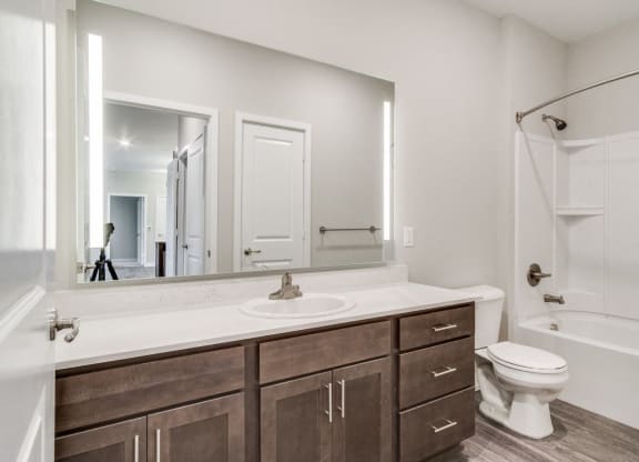 Bathroom (Laurel) at Village Place Apartments, Romeoville, 60446