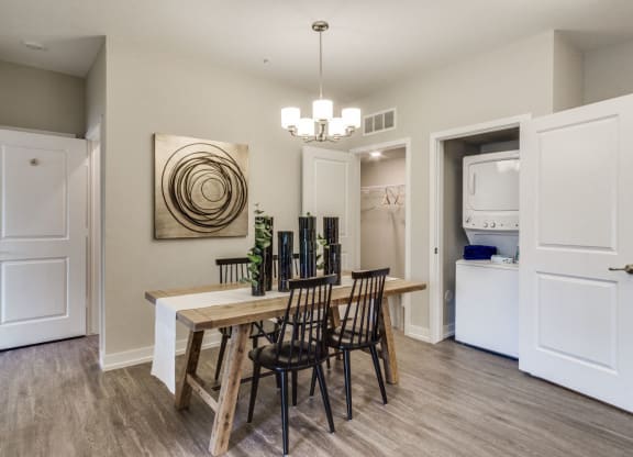 Stackable Washer & Dryer (Cedar) at Village Place Apartments, Romeoville, 60446