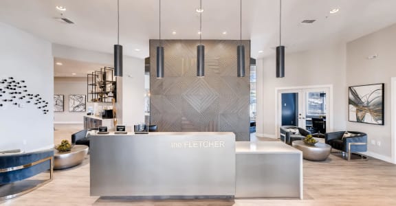 the lobby or reception area at no retreat apartments at The Fletcher Southlands, Colorado