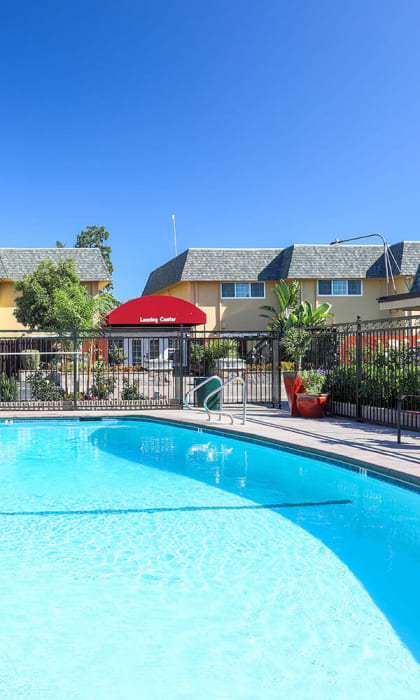 Resort Inspired Pool at Dover Park Apartments in Fairfield, CA 94533