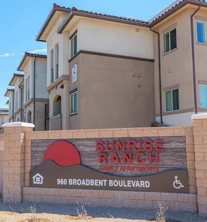 Sunrise Ranch Family Apartments is located at 960 Broadbeent Boulevard.