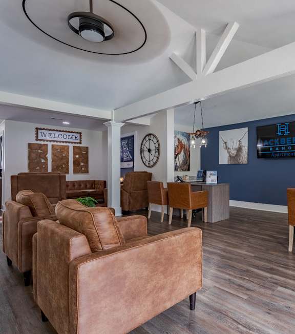 Dining Room at Hackberry Ranch Apartments, Clute, Texas
