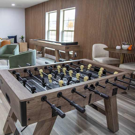 Clubhouse at Evergreen Luxury Apartments, Merrillville, IN, 46410