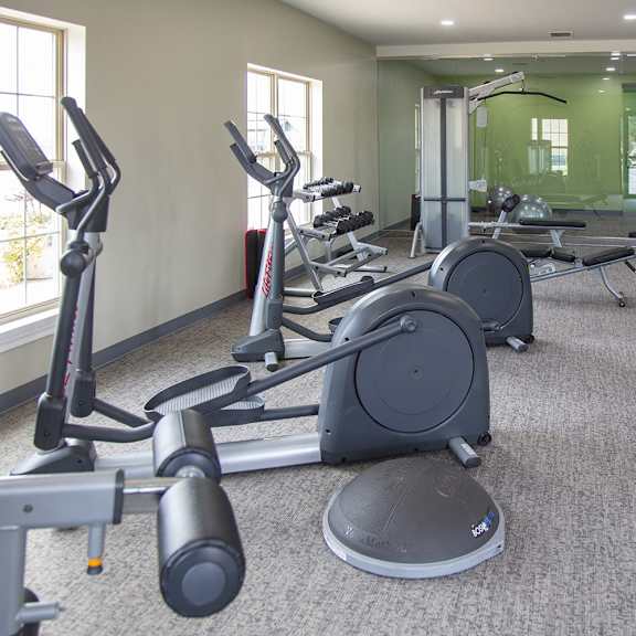 Fitness Center at Evergreen Luxury Apartments, Merrillville, IN